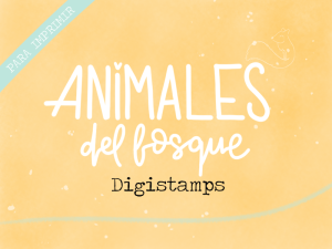 Digistamp ANIMALES DEL BOSQUE