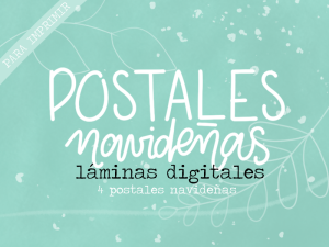 SET DE POSTALES NAVIDEÑAS
