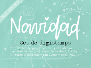 Digistamp SET NAVIDAD